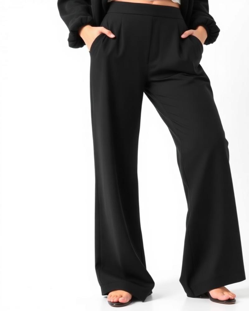 Wide Leg Tailored Pant